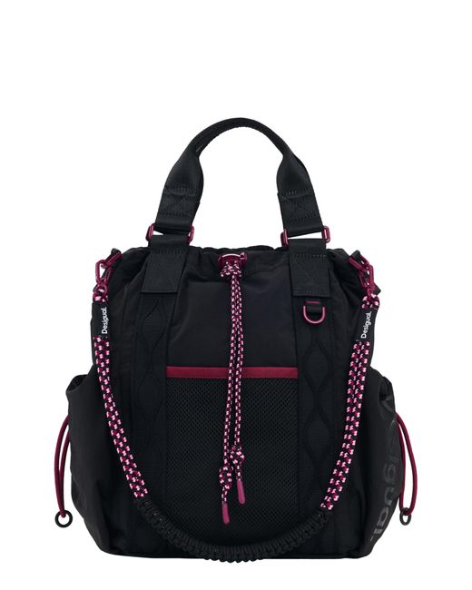 Desigual Black Medium Nylon Backpack