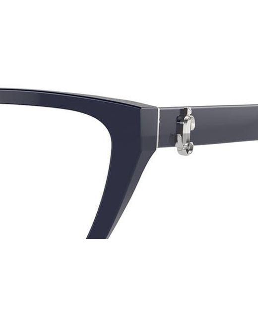 Jimmy Choo Black 55Mm Cat Eye Optical Glasses