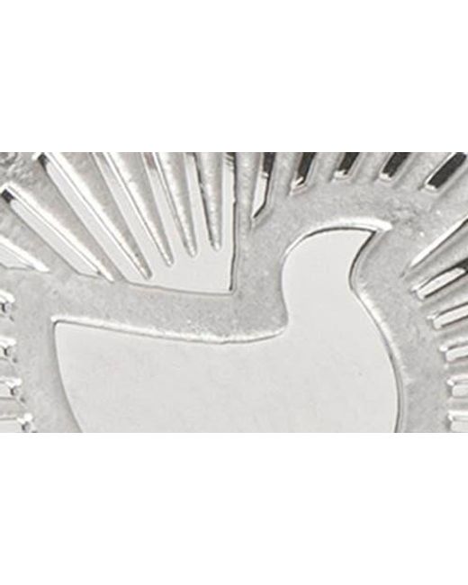 Cufflinks Inc. Metallic Dove Radial Cuff Links for men
