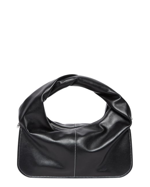 Yuzefi Black Wonton Leather Bag