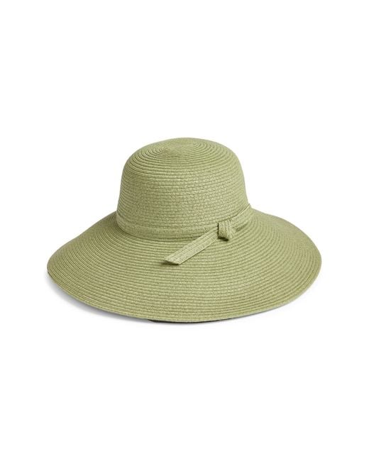 Nordstrom Green Packable Floppy Hat
