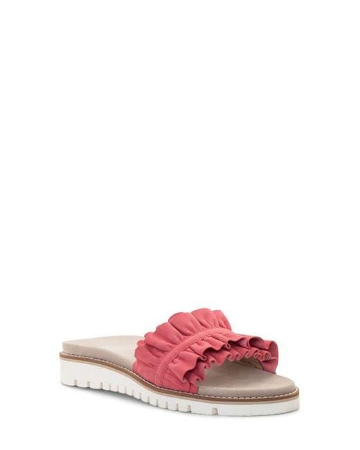 Ara Pink Keyes Slide Sandal