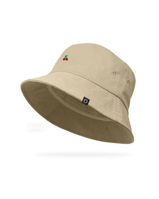 Alix Natural Lil Cherry Bucket Hat