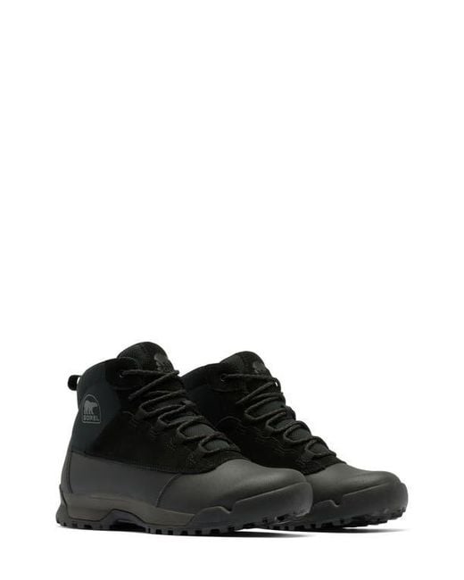 Sorel Black Buxton Lite Plus Waterproof Boot for men