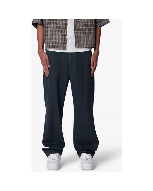 MNML Black Ultra Baggy Chinos for men