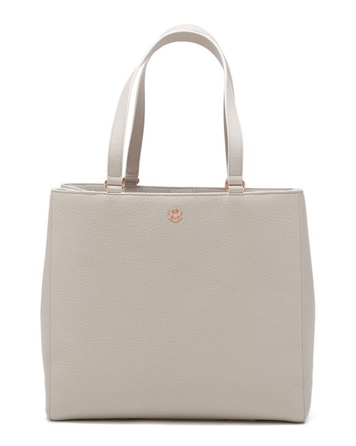 large allyn leather tote