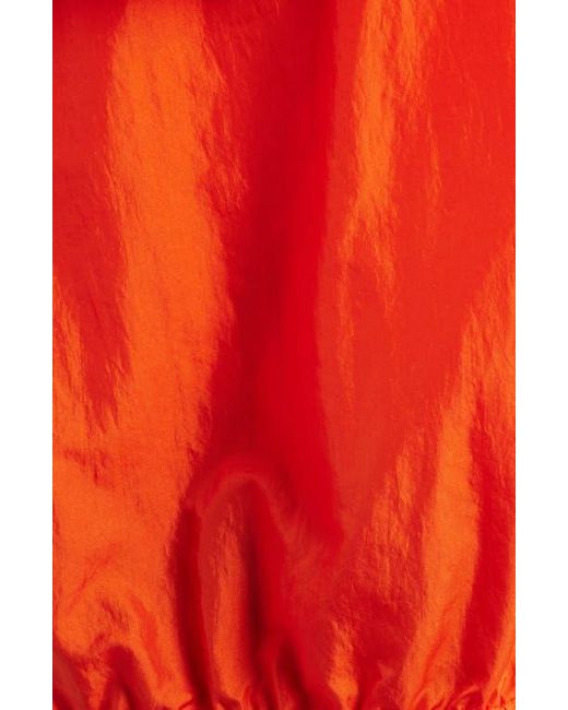 Ugg Orange Chiara Hooded Nylon Jacket