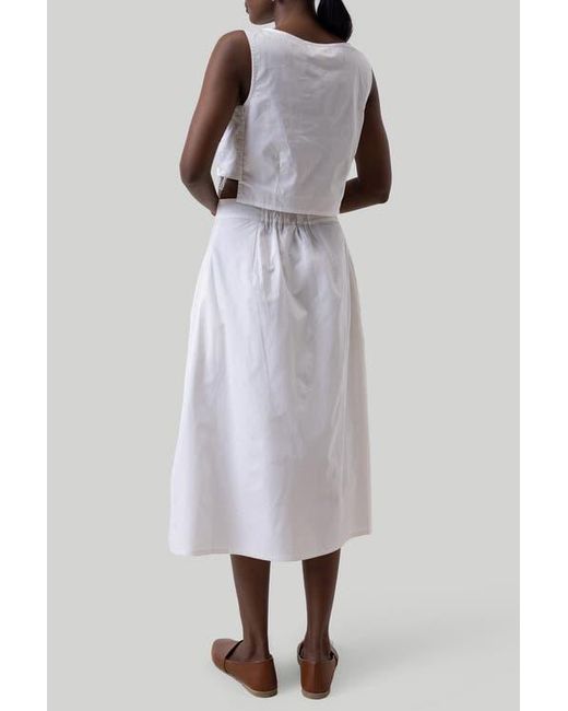 REISTOR White Breezy Summer Set