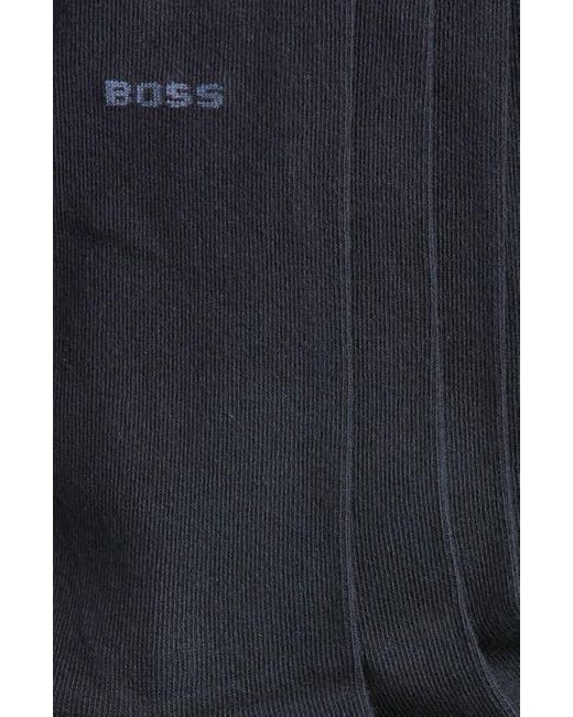 Boss Blue 5-Pack Crew Socks for men