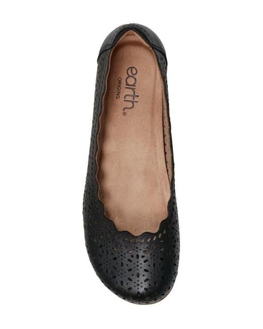 Earth Black Bria Flat