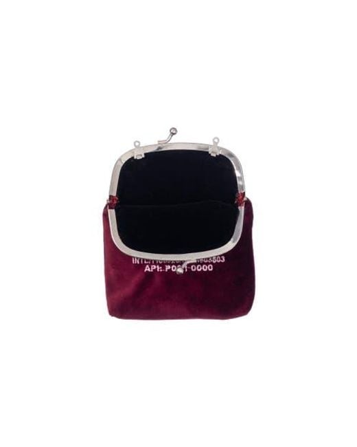 Puebco Purple Velvet Frame Pouch