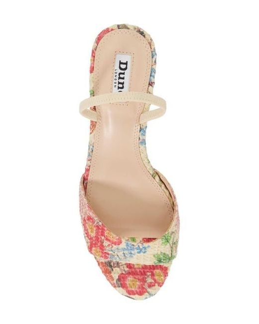Dune Pink Madeline Sandal