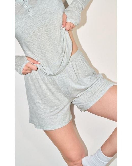 Vitaly Gray Float Rib Boxer Short