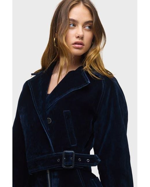 Hudson Blue Raglan Moto Jacket