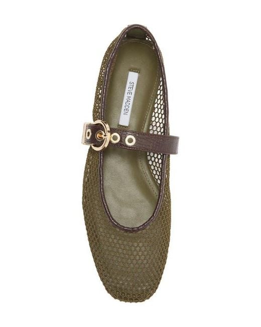 Steve Madden Metallic Lucia Mary Jane Flat