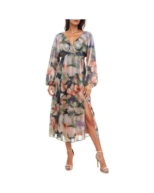 Socialite Chic Midi Dress - Sage main image 0