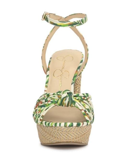 Jessica Simpson Metallic Immie Platform Sandal