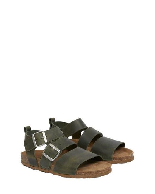 Celtic & Co. Green Triple Strap Sandal