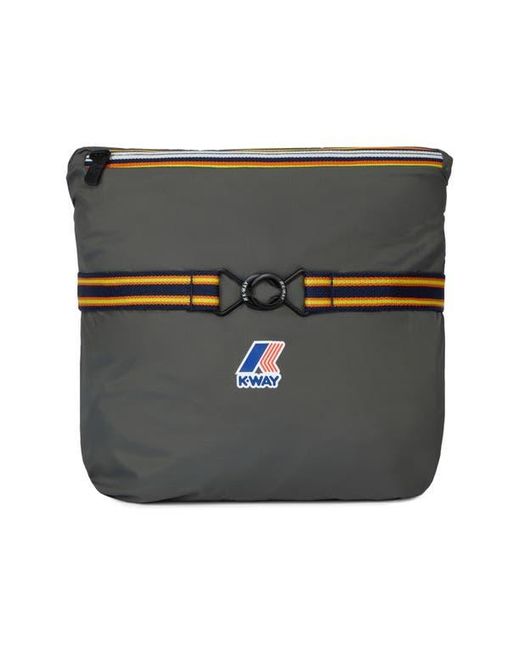 K-Way Green Rennes Waterproof Packable Rain Poncho