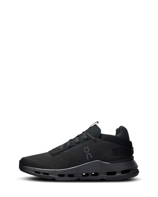 On Shoes Black Cloudnova 2 Training Sneaker for men