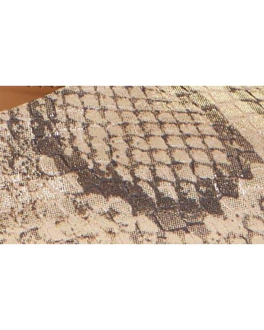 Vince Camuto Metallic Hamden Pointed Toe Slingback Pump