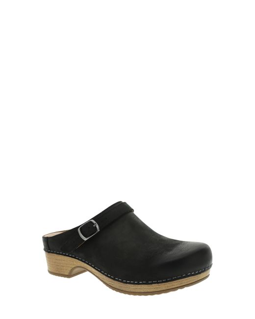 Dansko Berry Clog in Black Lyst
