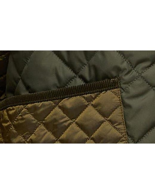 Barbour Green Danby Patchwork Quilted Jacket