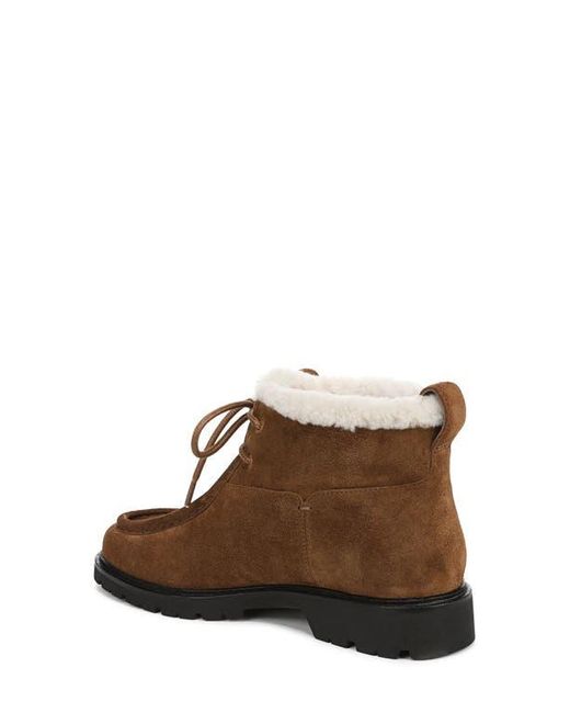 Vince Brown Sierra Genuine Shearling Boot