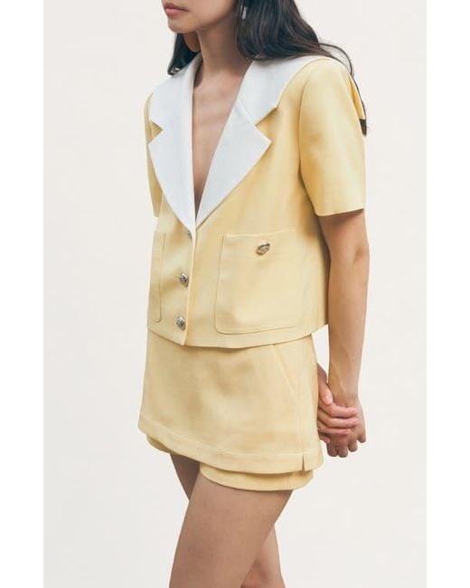 Maude Club Yellow Ruby Skort