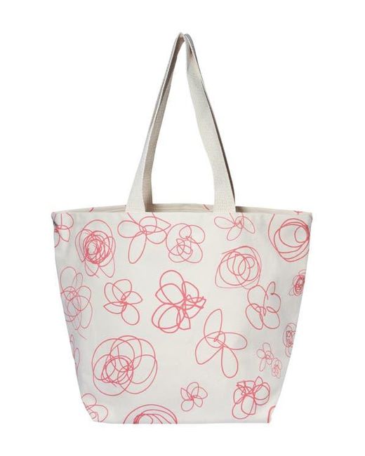 DANCE HAPPY Pink Fiona Wide Tote Bag