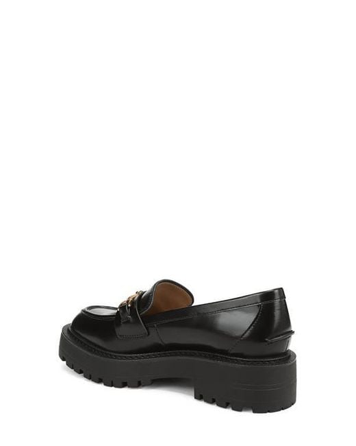 Sam Edelman Black Leah Platform Loafer