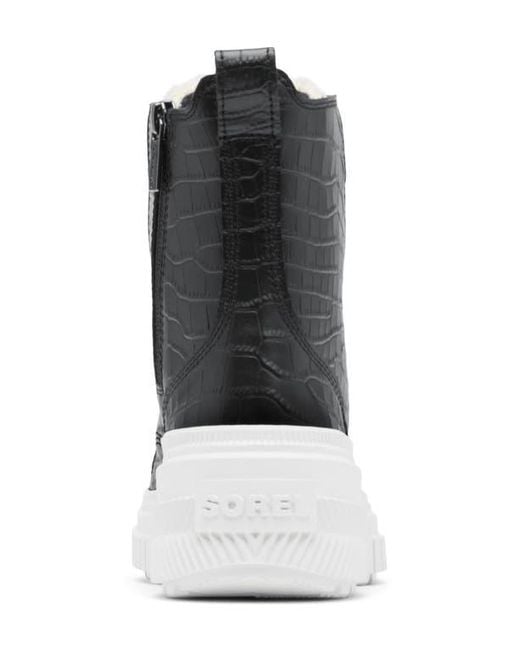 Sorel Black Ona Ave Lux Waterproof Boot