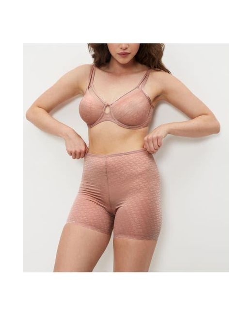 Triumph Pink Signature Sheer Minimizer Bra
