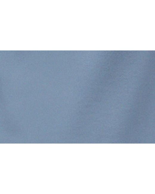 AllSaints Blue Reform Slim Fit Cotton Polo for men