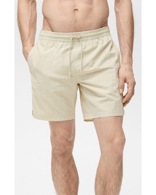 Mango Natural Swim Trunks for men