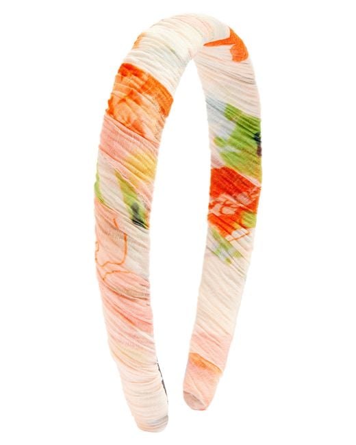 L. Erickson Orange Corrina Headband