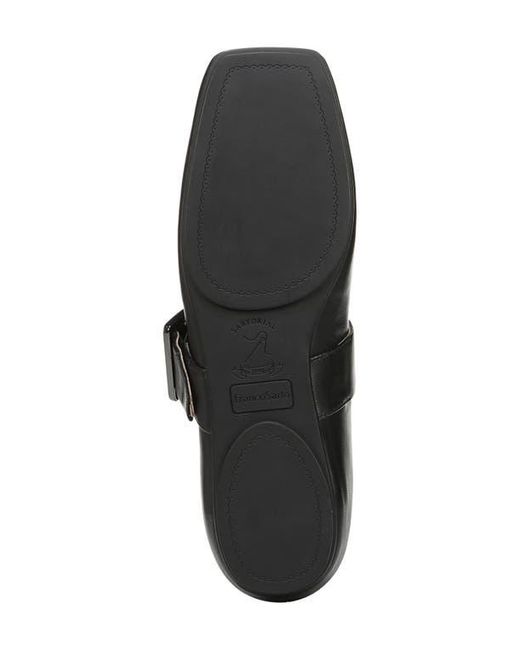 Franco Sarto Black Oakes Square Toe Flat