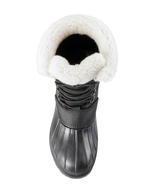Baffin Black Maple Leaf Waterproof Snow Boot