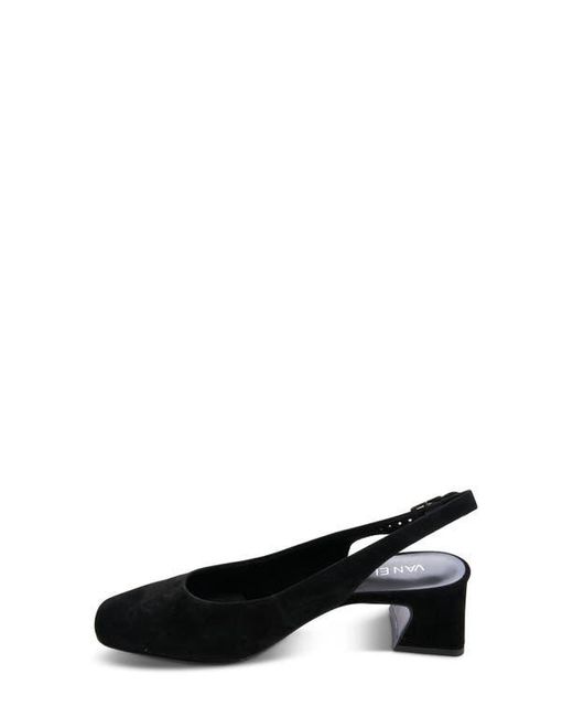 Vaneli Black Darsy Slingback Pump