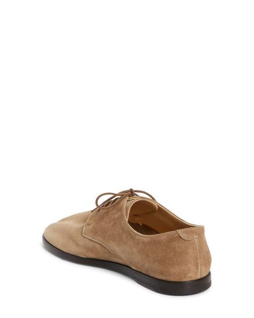 Common Projects Brown Soft Plain Toe Derby
