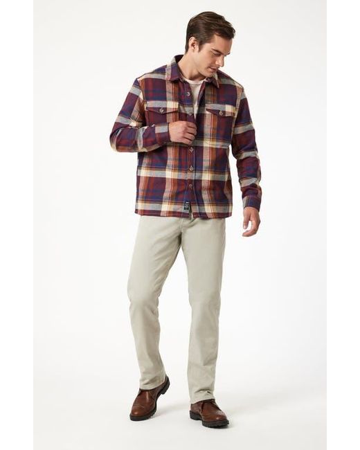 Mavi Natural Matt Relaxed Straight Leg 5-Pocket Pants for men