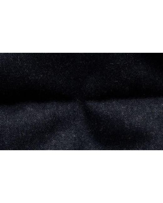 Eton Men's Black Quilted Wool Vest