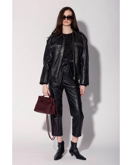 Walter Baker Black Hazel Mini Tote