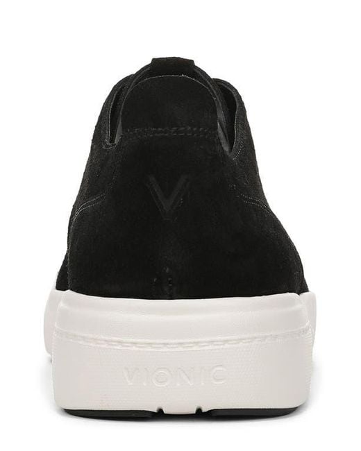 Vionic Black Carter Derby Sneaker for men