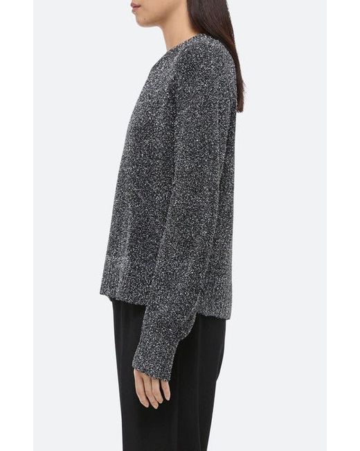 Helmut Lang Gray Apex Plush Metallic Sweater