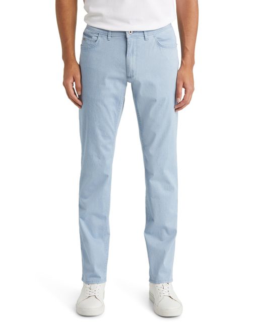 Brax Chuck Slim Fit Hi Flex Five-pocket Pants in Blue for Men | Lyst