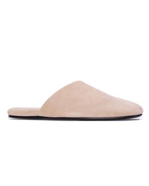 Black Suede Studio Pink Shiloh Mule