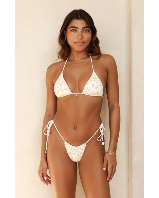 Dippin' Daisy's Brown Paris Cheeky Bikini Bottom