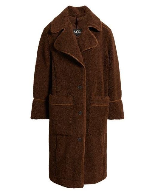 Ugg Brown Sema Uggfuff Coat