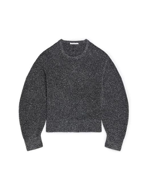 Helmut Lang Gray Apex Plush Metallic Sweater